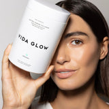 Vida Glow Natural Marine Collagen Original Glass Tub