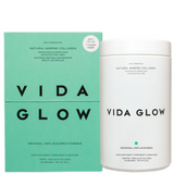 Vida Glow Natural Marine Collagen Original Glass Tub