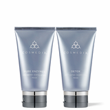 Cosmedix at home Mini Blueberry Peel masking routine