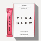 Vida Glow Natural Marine Collagen Sachets Cranberry & Lime